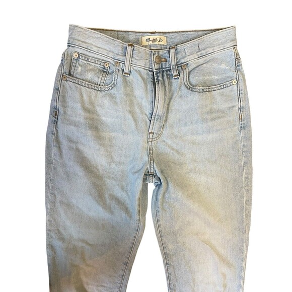 Madewell‎ The Perfect Vintage Jeans Womens Size 27 Blue Light Wash High-Rise - Picture 4 of 13